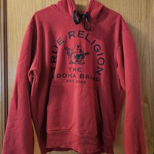 True Religion Red Hoodie for Men